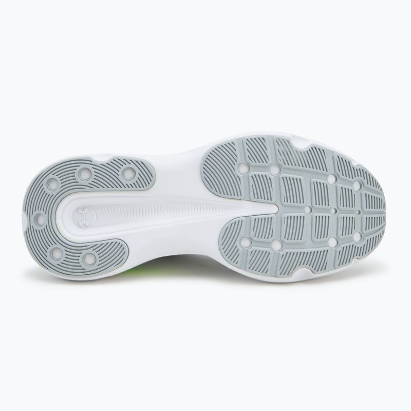 Buty do biegania męskie Under Armour Infinite distant gray/halo gray/hyper green 4