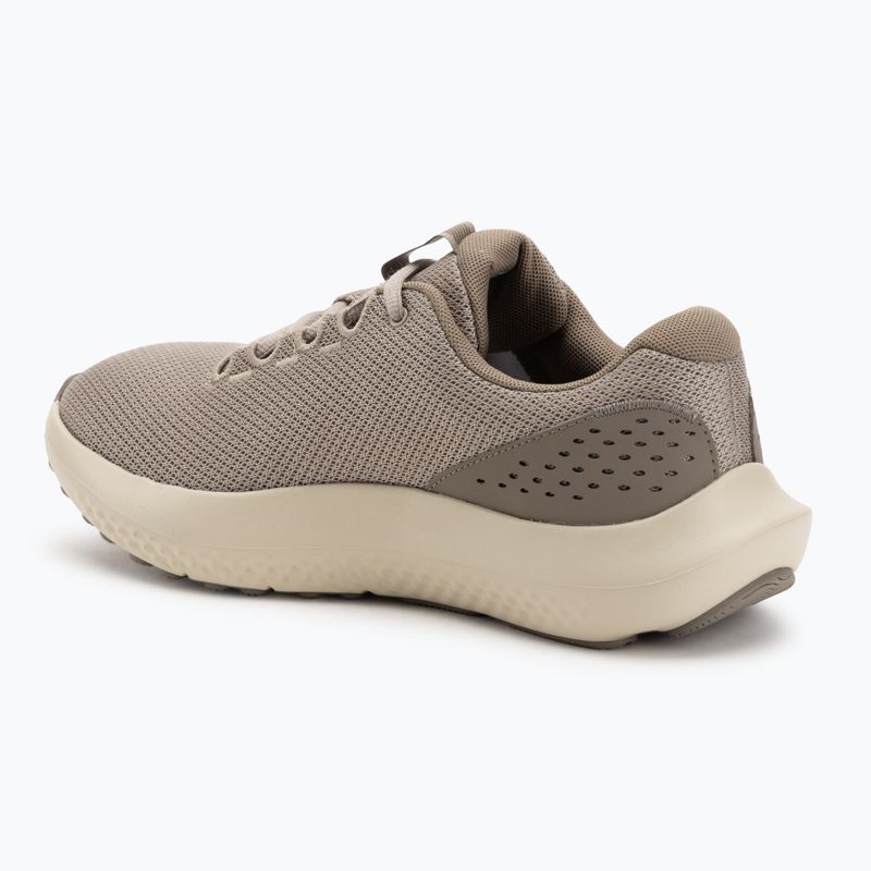 Buty do biegania męskie Under Armour Charged Surge 4 timberwolf taupe/taupe dusk/taupe dusk 3