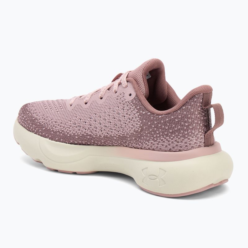 Buty do biegania damskie Under Armour Infinite tourmaline pink/maroon mist/summit white 3