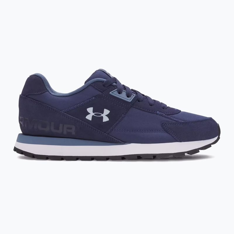 Buty treningowe męskie Under Armour Essential Runner washed navy/nu blue/blue calm