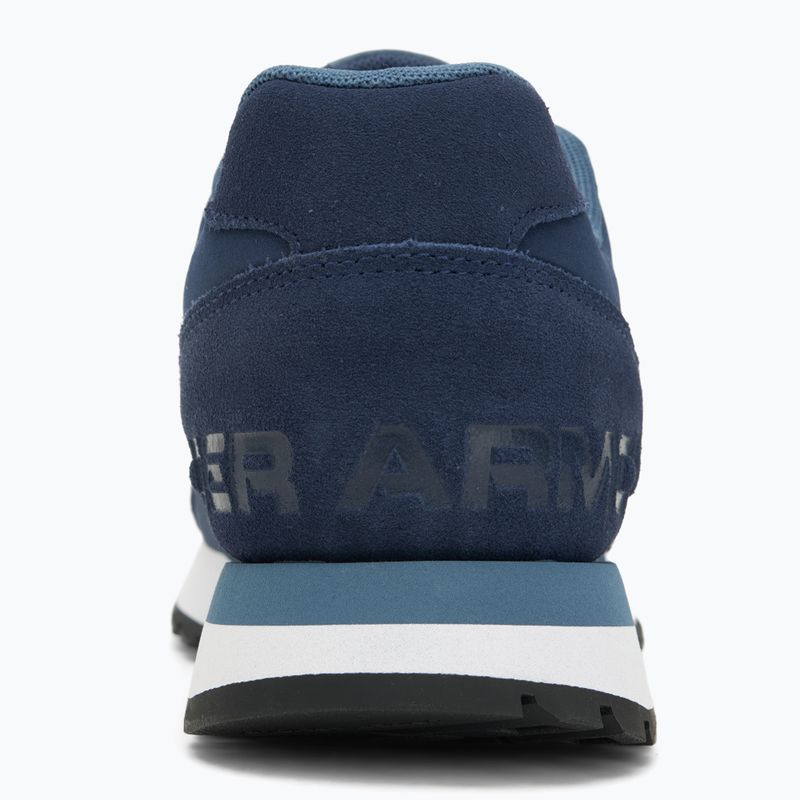 Buty treningowe męskie Under Armour Essential Runner washed navy/nu blue/blue calm 6