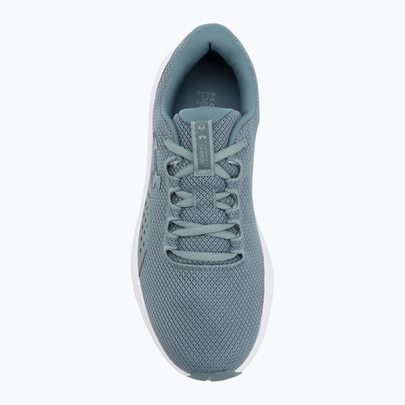 Buty do biegania męskie Under Armour Charged Surge 4 serpentine/jasper blue/jasper blue 5