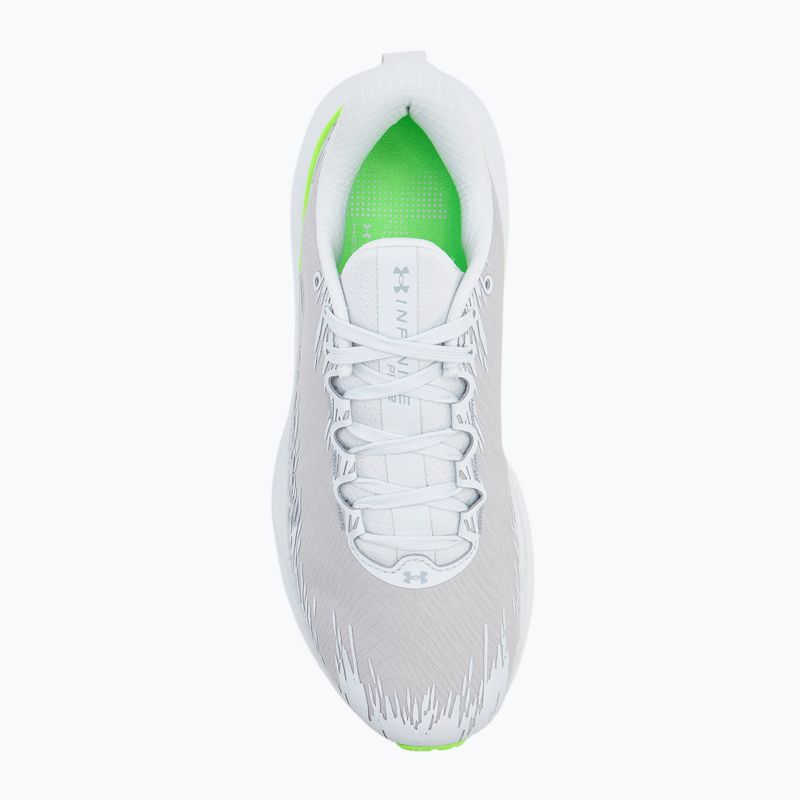Buty do biegania Under Armour Infinite Pro 2 Storm distant gray/mod gray/hyper green 5