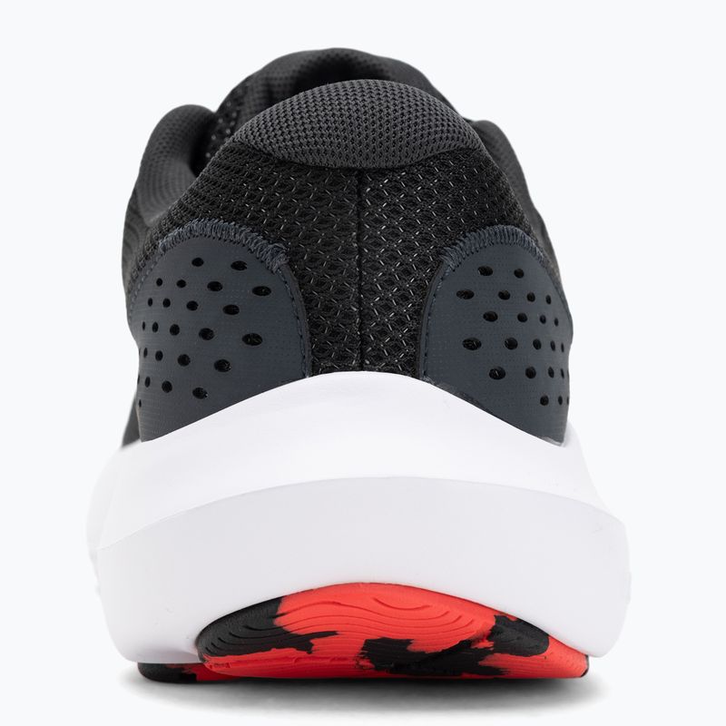 Buty do biegania męskie Under Armour Charged Surge 4 black/anthracite/racer red 6