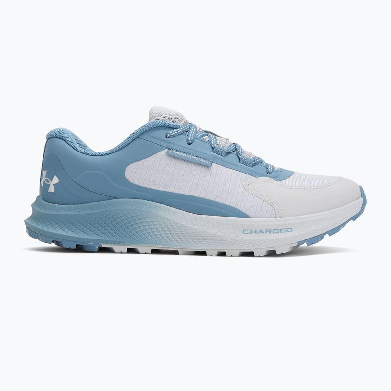 Buty do biegania damskie Under Armour Charged Bandit Trail 3 halo gray/blue smoke/nimbus blue 2