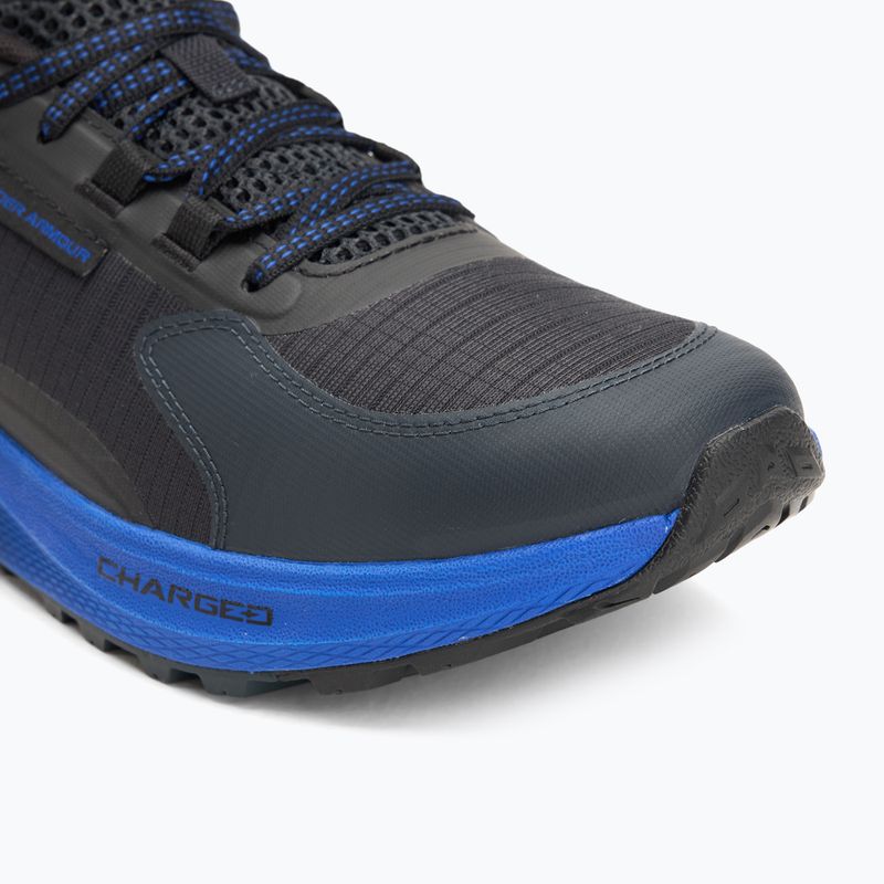 Buty do biegania męskie Under Armour Charged Bandit Trail 3 anthracite/black/royal 7