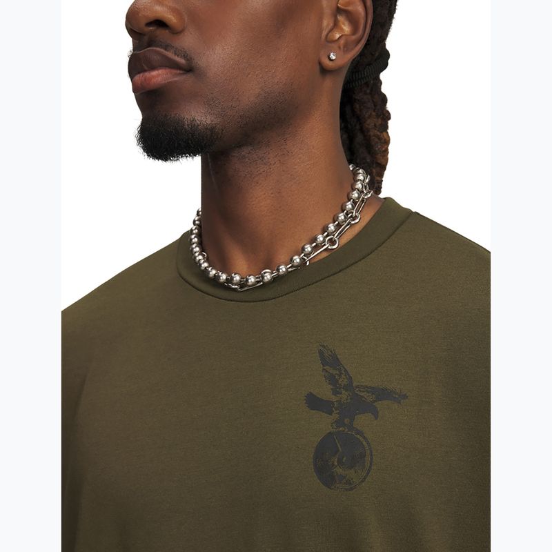 Koszulka treningowa męska Under Armour Project Rock Q4 expedition green/black 3