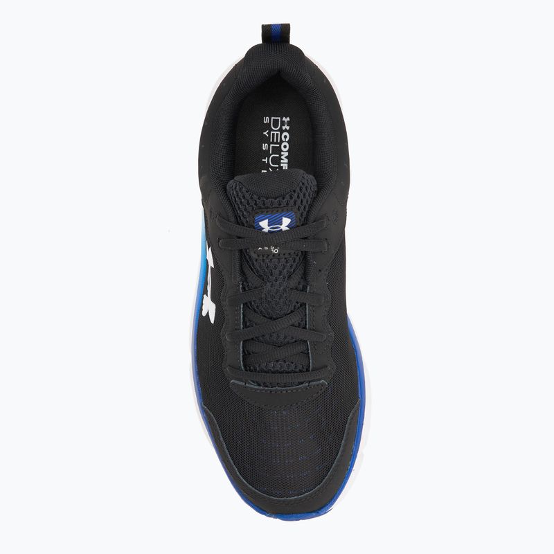 Buty do biegania męskie Under Armour Charged Assert 10 black/royal/white 5
