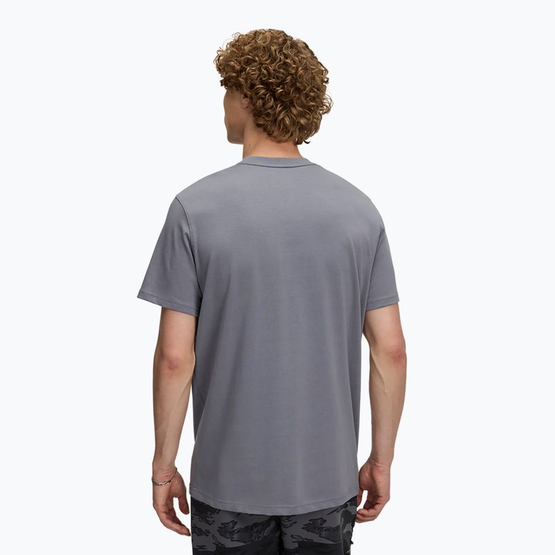 Koszulka treningowa męska Under Armour Logo Emb Heavyweight titan gray/black 2