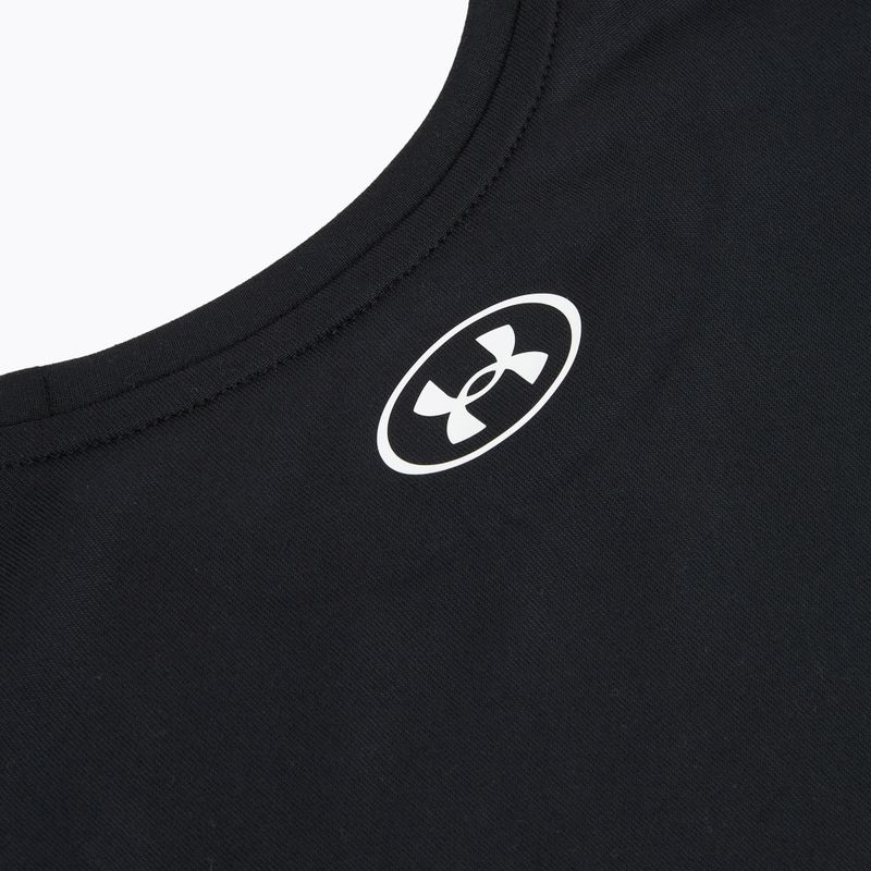 Koszulka treningowa dziecięca Under Armour Tech SSC SS black/white 4