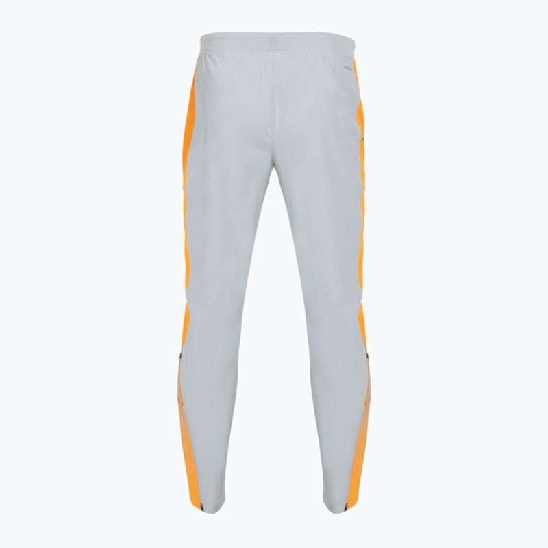 Spodnie do biegania męskie Under Armour Velociti Storm mod gray/squad orange/reflective 2