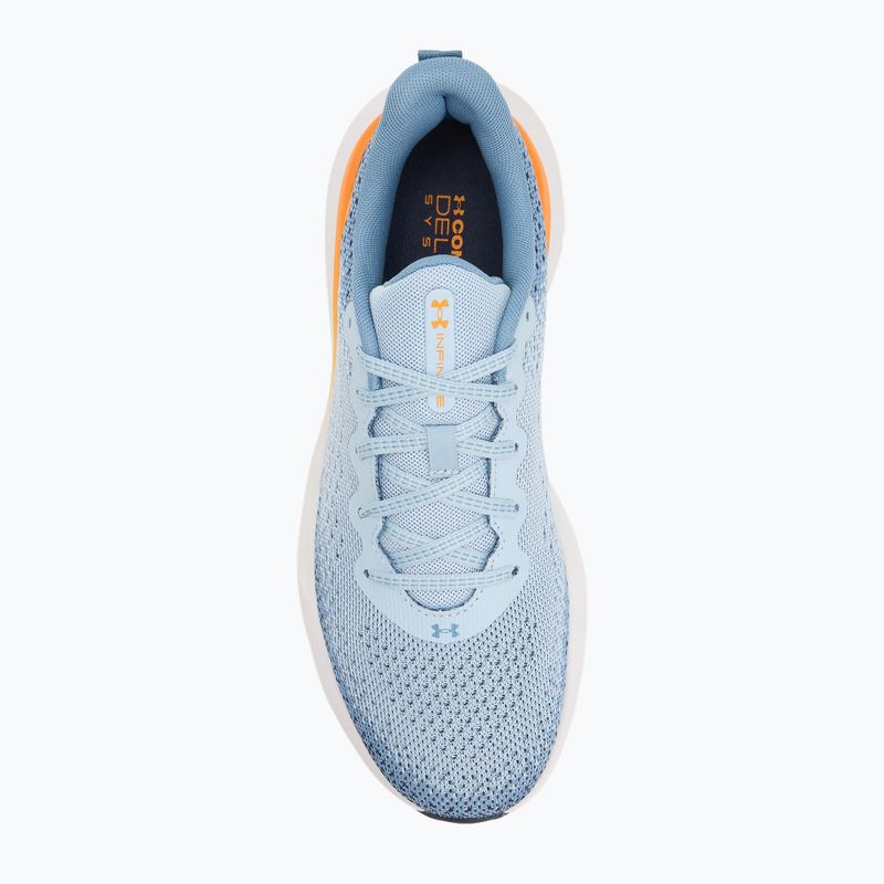 Buty do biegania męskie Under Armour Infinite blue calm/blue smoke/squad orange 5