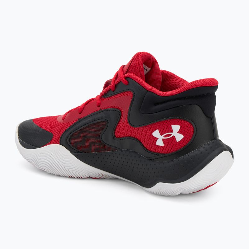 Buty do koszykówki Under Armour Jet '25 red/black 3