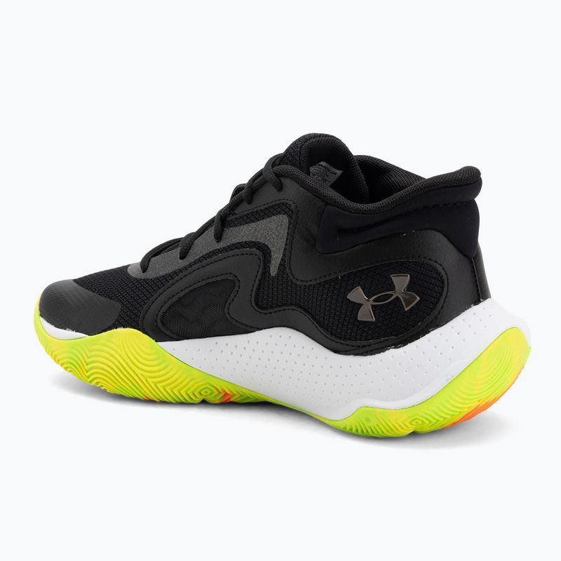 Buty do koszykówki Under Armour Jet '25 black/metallic black 3