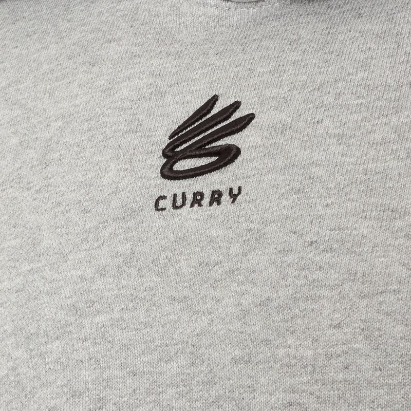 Bluza męska Under Armour Curry Splash Hoodie summit white/black 3