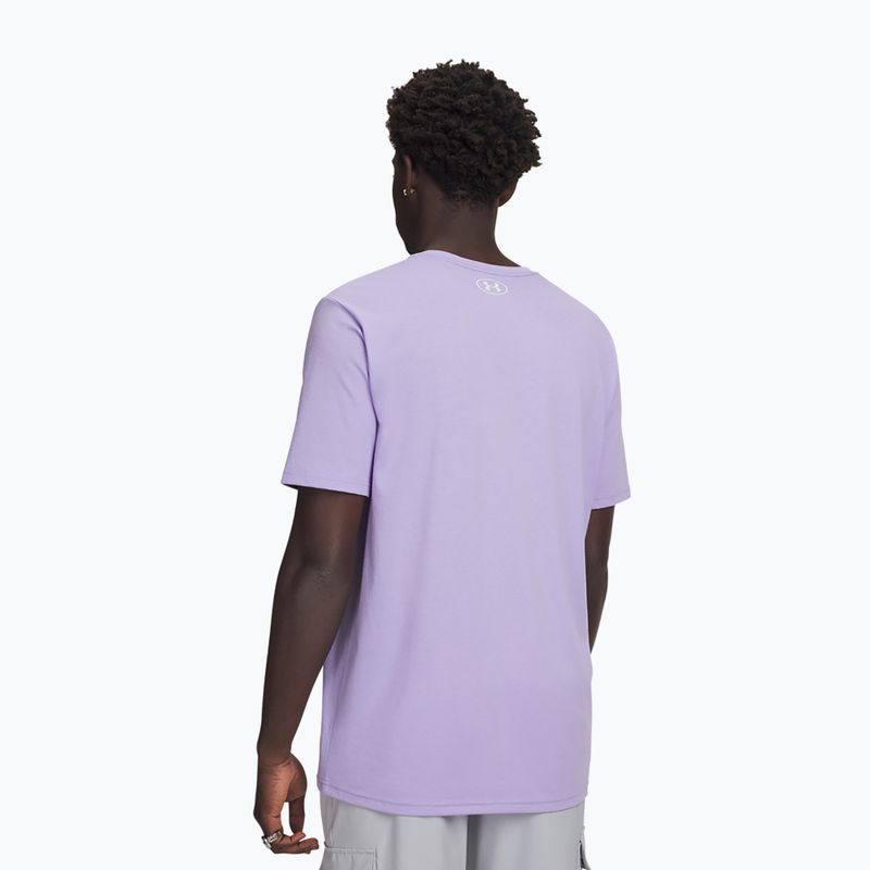 Koszulka męska Under Armour Sportstyle Left Chest transparent/distant gray 2