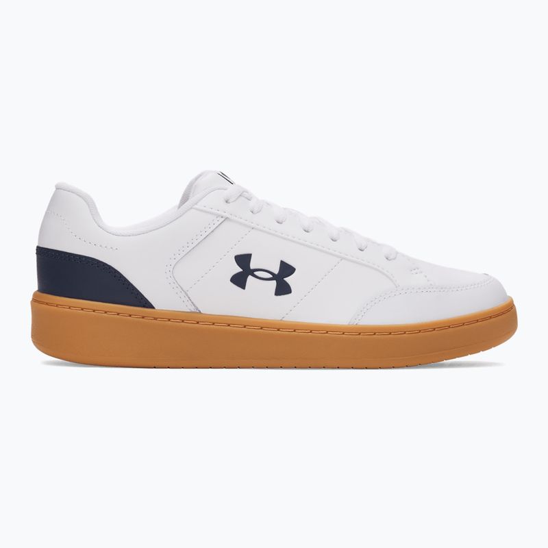 Buty treningowe męskie Under Armour Official white/gum rubber/washed navy 8