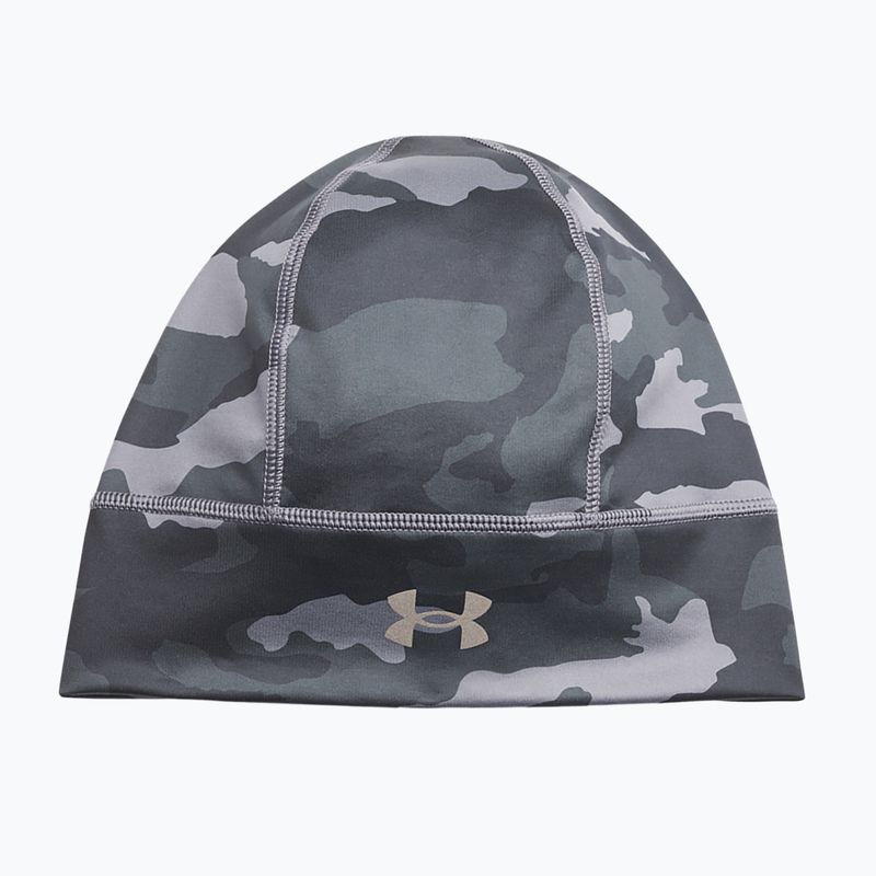 Czapka do biegania męska Under Armour Storm Men'S Storm Launch Beanie castlerock/black