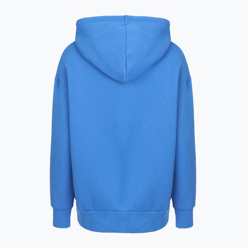 Bluza damska Under Armour Icon Fleece Hoodie blue atlantis/white 5