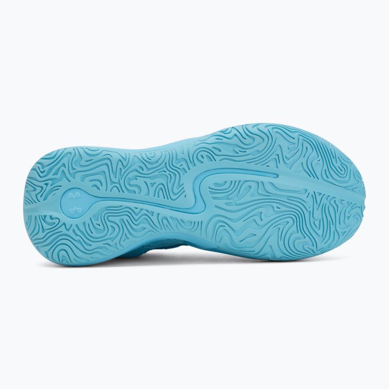 Buty do koszykówki Under Armour Curry 3Z 25 SDE fresco blue/fresco blue/fresco blue 4