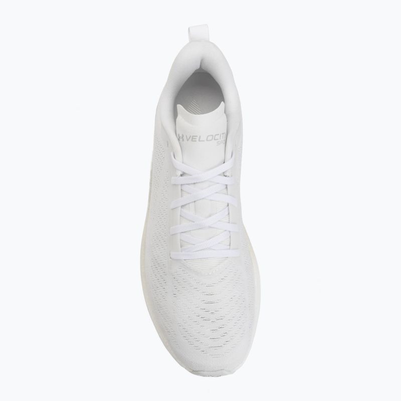 Buty do biegania męskie Under Armour Velociti SPD white/arden green/campus gold 5