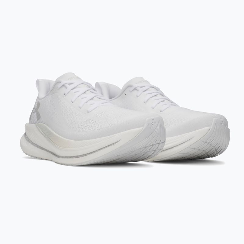 Buty do biegania męskie Under Armour Velociti SPD white/arden green/campus gold 3