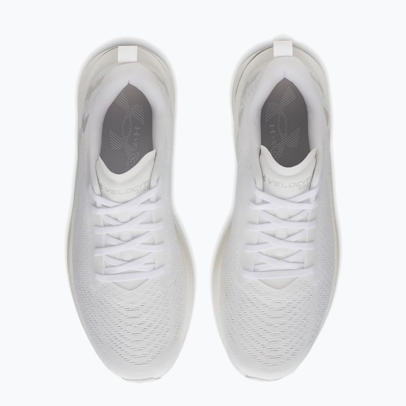 Buty do biegania męskie Under Armour Velociti SPD white/arden green/campus gold 5