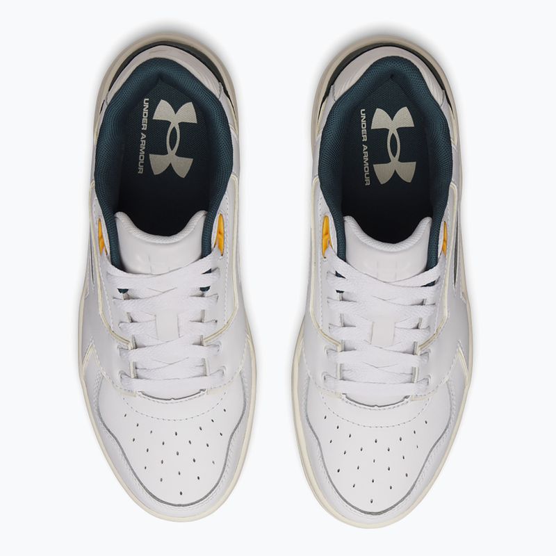 Buty treningowe męskie Under Armour Flex white/stone/arden green 4