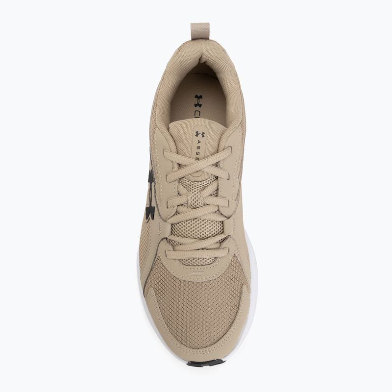 Buty do biegania męskie Under Armour Assert 11 city khaki/summit white/summit white 5