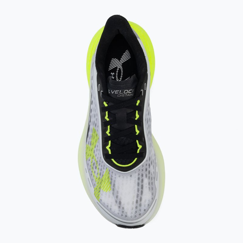 Buty do biegania damskie Under Armour Velociti Distance white/valiant green/black 5