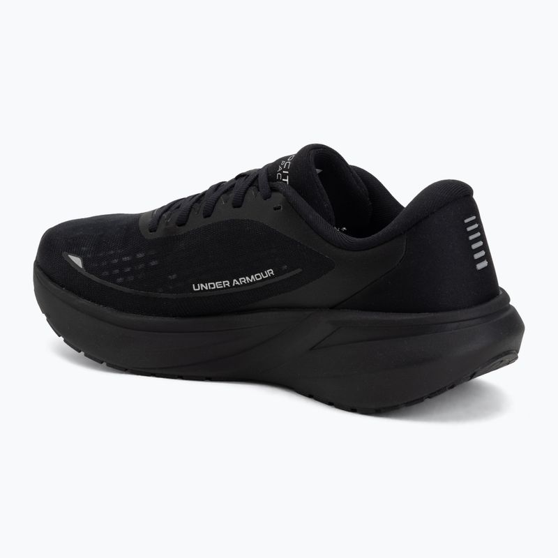 Buty do biegania męskie Under Armour Velociti Pace black/black/metallic silver 3
