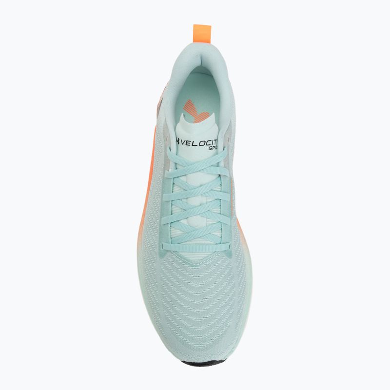 Buty do biegania męskie Under Armour Velociti SPD refresh mint/electric tangerine/mod gray 5