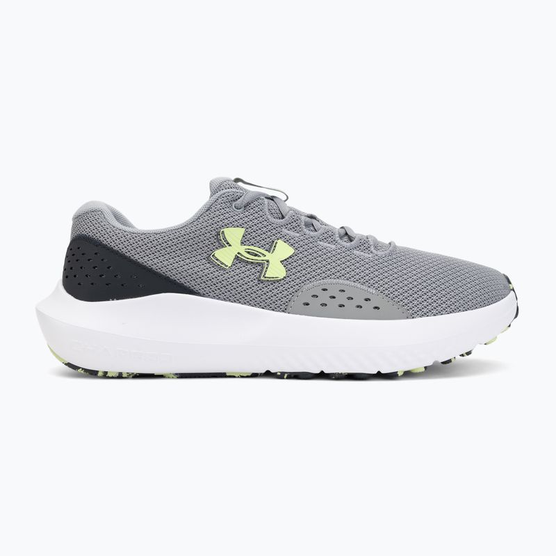 Buty do biegania męskie Under Armour Charged Surge 4 steel/steel/black 2