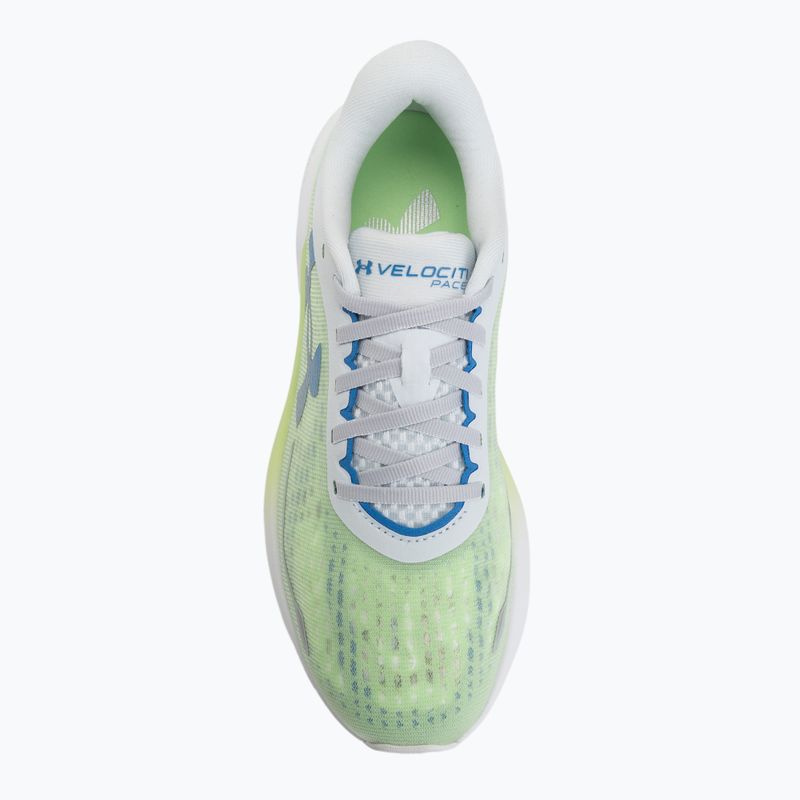 Buty do biegania męskie Under Armour Velociti Pace lumos lime/white/capri 5
