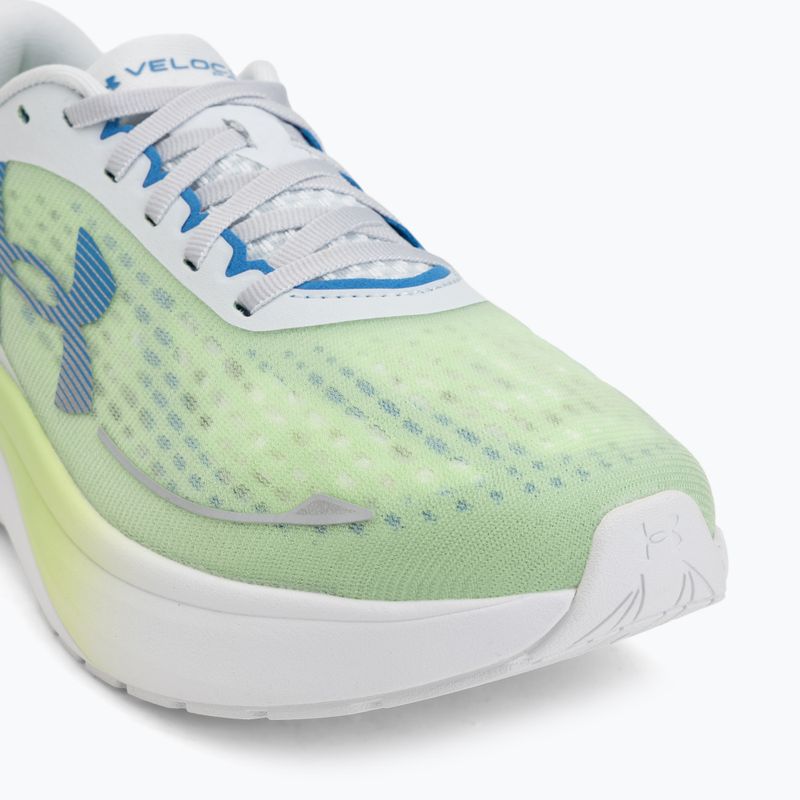 Buty do biegania męskie Under Armour Velociti Pace lumos lime/white/capri 7