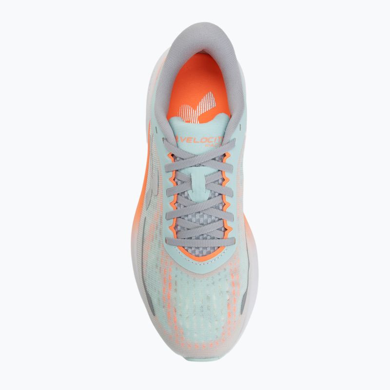 Buty do biegania męskie Under Armour Velociti Pace refresh mint/electric tangerine/mod gray 5