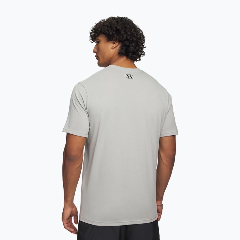 Koszulka treningowa męska Under Armour ABC Camo Boxed Logo titanium/black 2