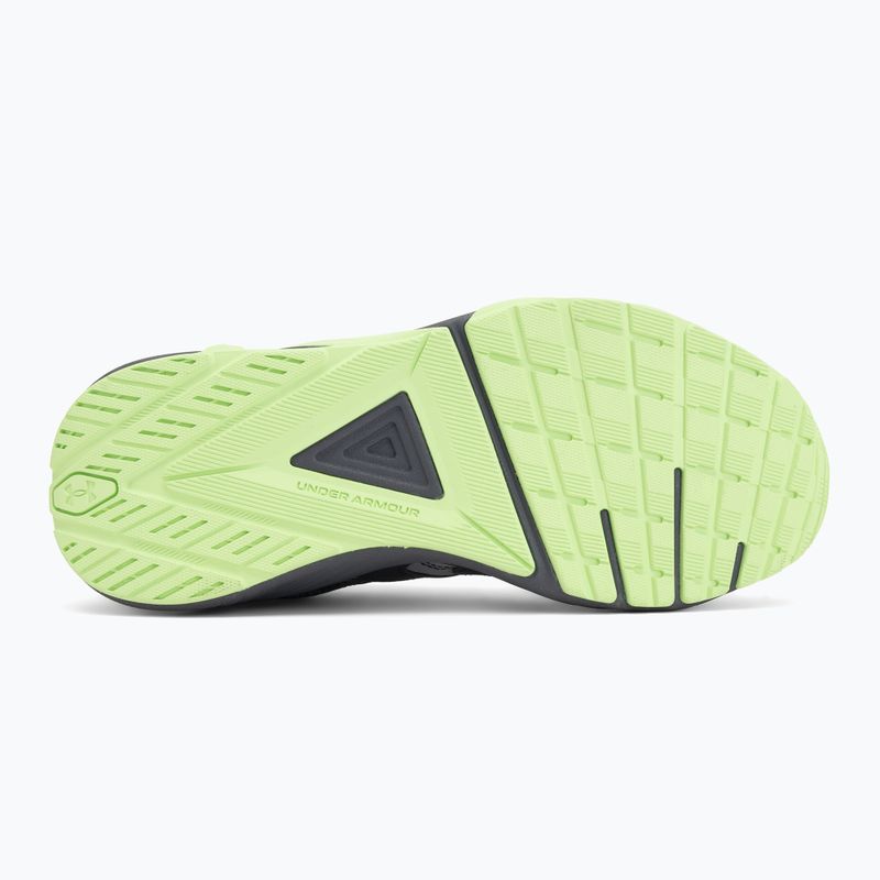 Buty treningowe męskie Under Armour Charged Commit TR 5 mod gray/castlerock/lumos lime 4