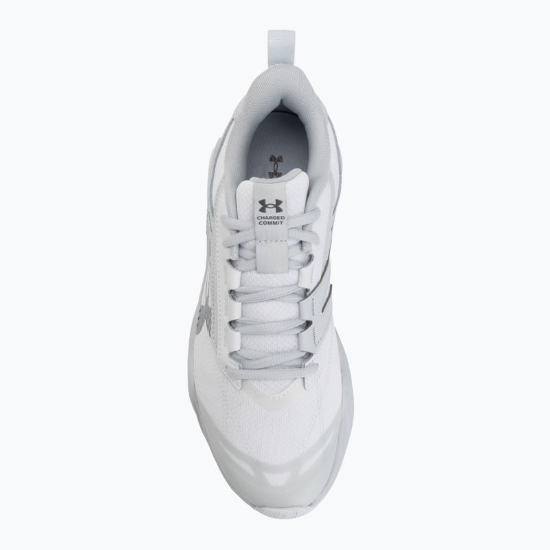 Buty treningowe męskie Under Armour Charged Commit TR 5 white/halo gray/castlerock 5