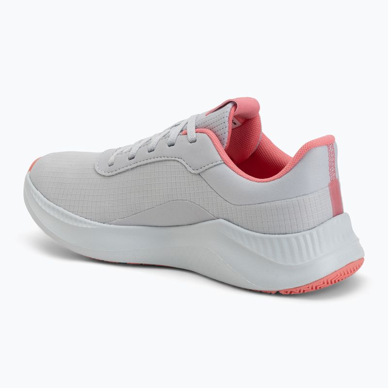 Buty treningowe damskie Under Armour Aurora 3 halo gray/halo gray/bittersweet pink 3