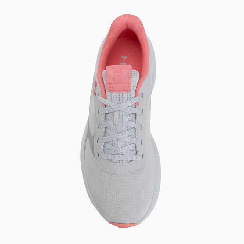 Buty treningowe damskie Under Armour Aurora 3 halo gray/halo gray/bittersweet pink 5