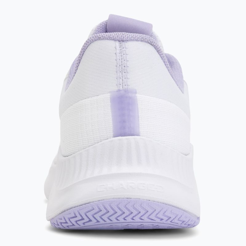 Buty treningowe damskie Under Armour Aurora 3 white/white/purple crest 6