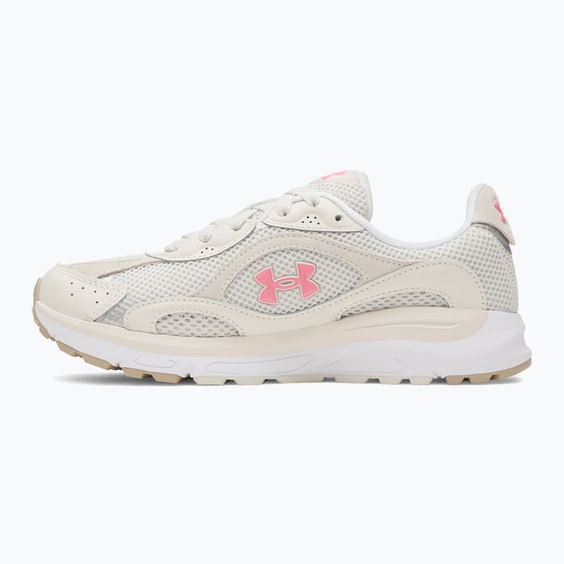 Buty treningowe damskie Under Armour Tech Runner summit white/summit white/bittersweet pink 2
