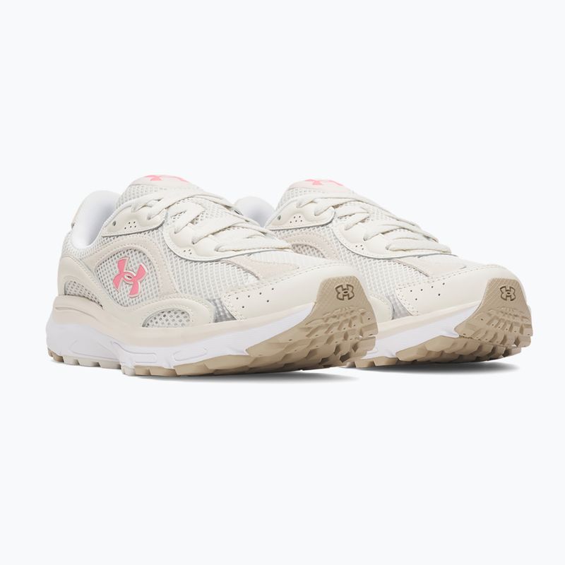 Buty treningowe damskie Under Armour Tech Runner summit white/summit white/bittersweet pink 3