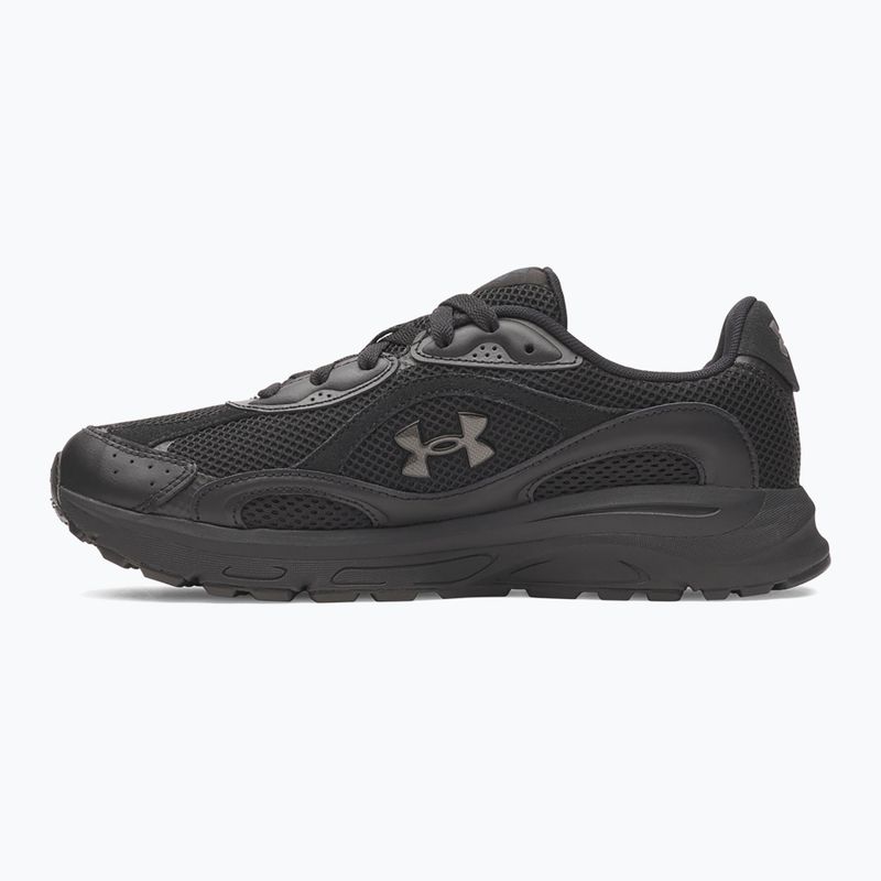 Buty treningowe męskie Under Armour Tech Runner black/black/metallic black 2