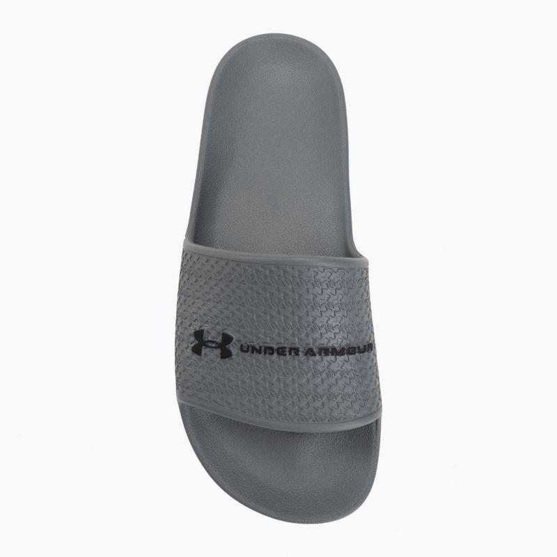 Klapki męskie Under Armour ARMR Shower titan gray/titan gray/black 5