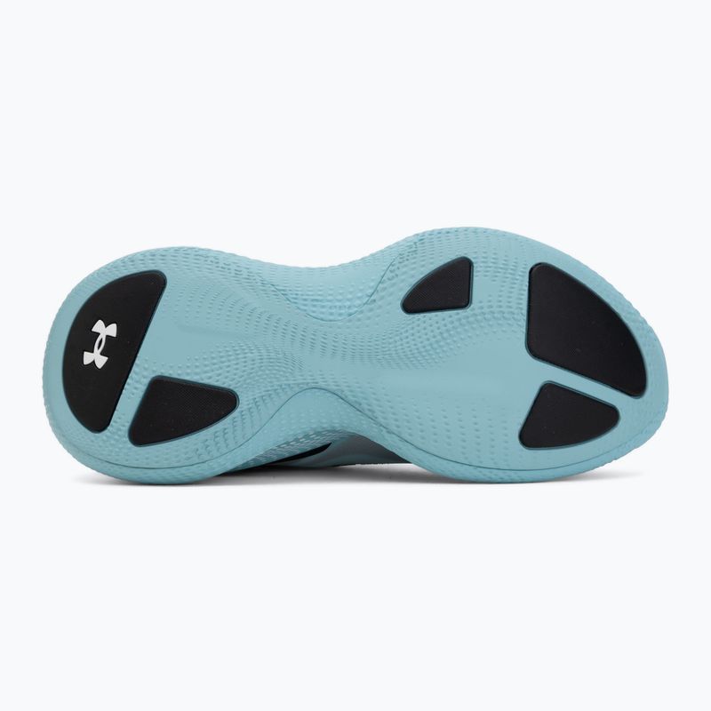 Buty treningowe Under Armour Echo blue haze/black/metallic silver 4