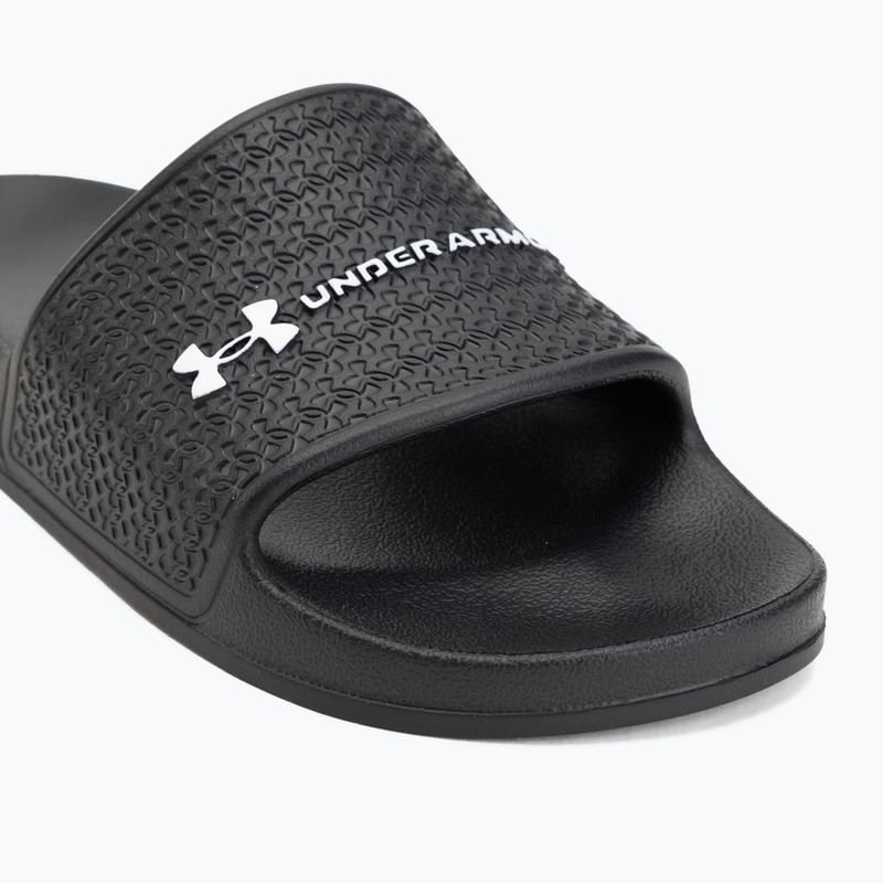 Klapki damskie Under Armour ARMR Lite black/black/white 5