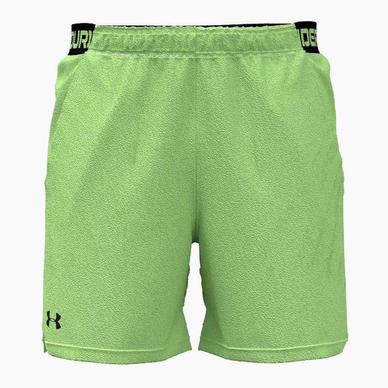 Spodenki treningowe męskie Under Armour Ua Vanish Woven 6in lumos lime/ultimate black