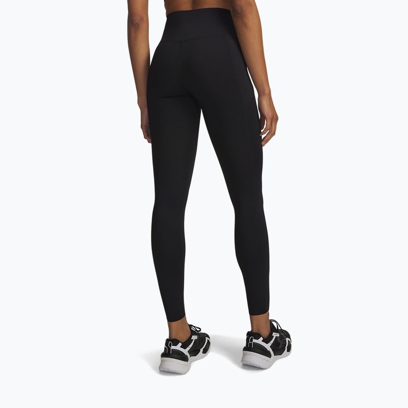 Legginsy treningowe damskie Under Armour Vanish Elite Leggings ultimate black/metallic silver 3